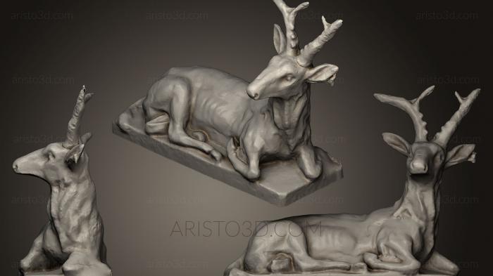 Animal figurines (STKJ_0522) 3D model for CNC machine